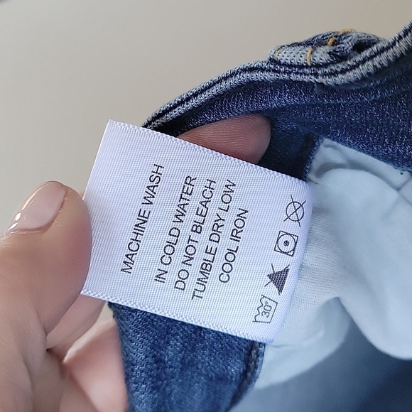 Judy Blue Slim Fit‎ Straight Leg Stretch Denim Jeans Size 11/30 Light Blue Wash - Picture 10 of 10